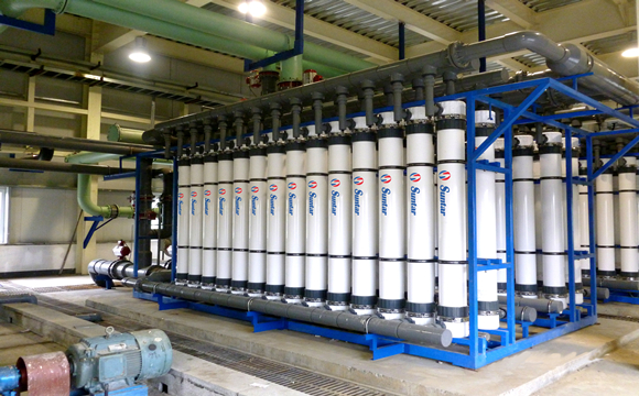 中空纤维膜产品装备：：造纸行业亚海水淡化项目